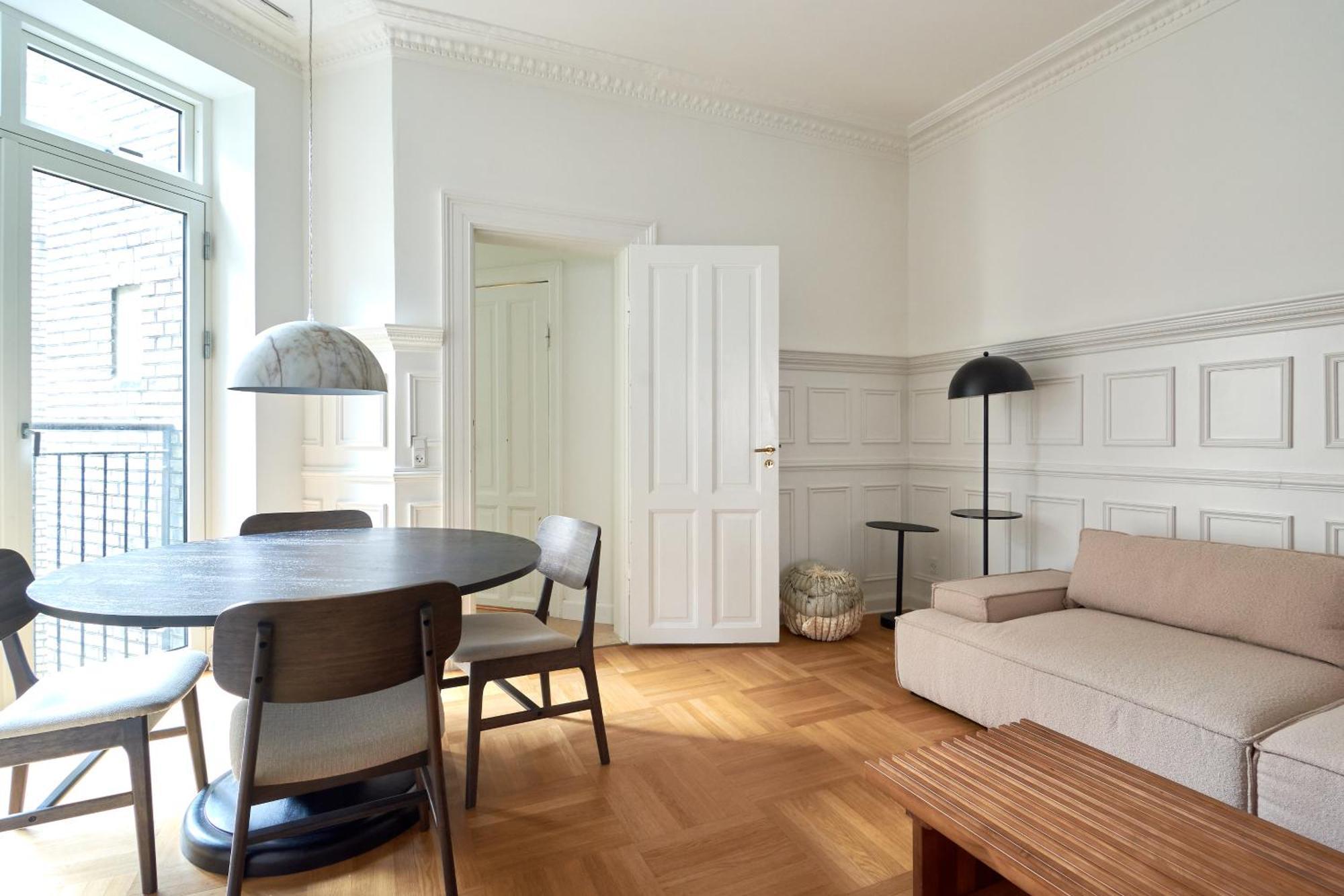 Spacious 3 Bedroom Manor Flat Next To Tivoli Копенгаген Экстерьер фото